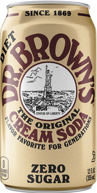 Dr. Brown's Diet Cream Soda