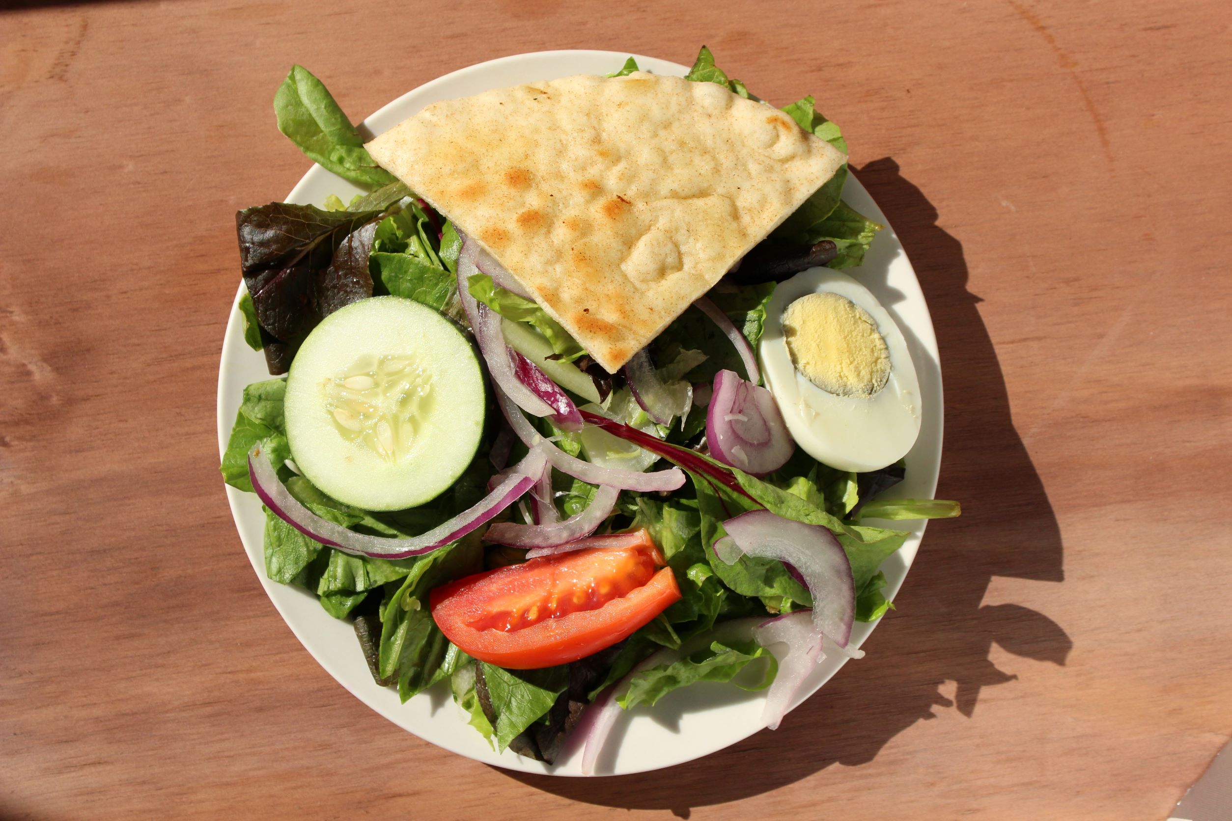 Side Salad with Pita